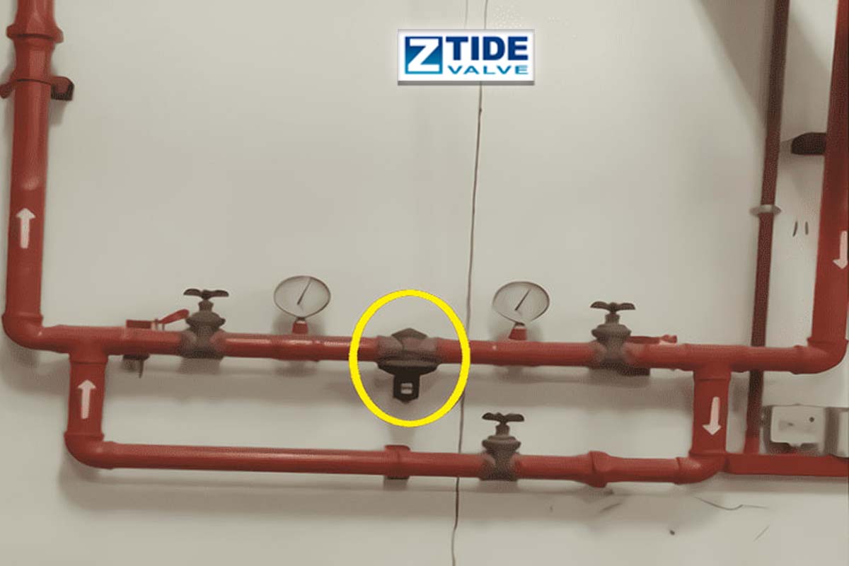Z-Tide Direct Acting Pressure Regulator (Bronze) for fire protection in Malaysia