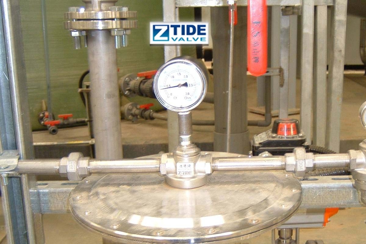 Nitrogen Pressure Reducing Valves for Semiconductor Factory in Taiwan
